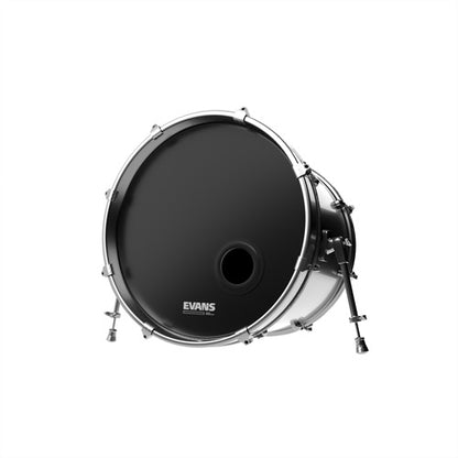 Evans EMAD 18" Resonant Bass Drum Head - Black