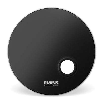 Evans EMAD 18" Resonant Bass Drum Head - Black