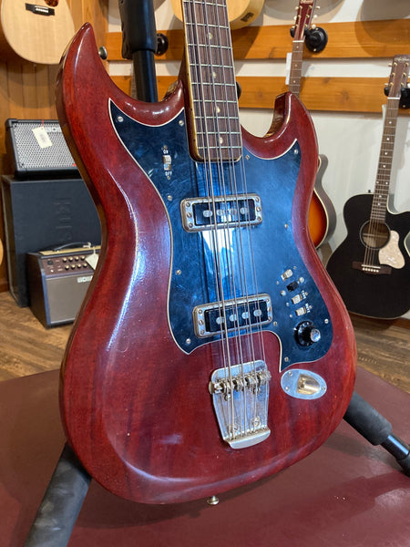 Hagstrom H8 Bass 8 String Bass Guitar w/Case (1967)