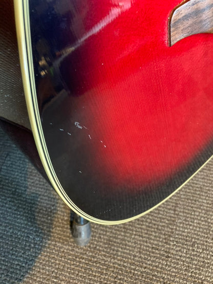 Yamaha FG720S Acoustic Guitar - Dusk Sun Red (Used)