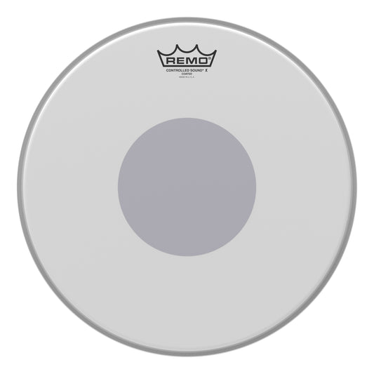 Remo 14" Controlled Sound X Coated Batter Head w/Reverse Dot