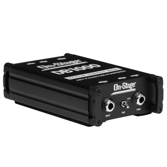 On-Stage DB1000 Active Mono D.I. Box