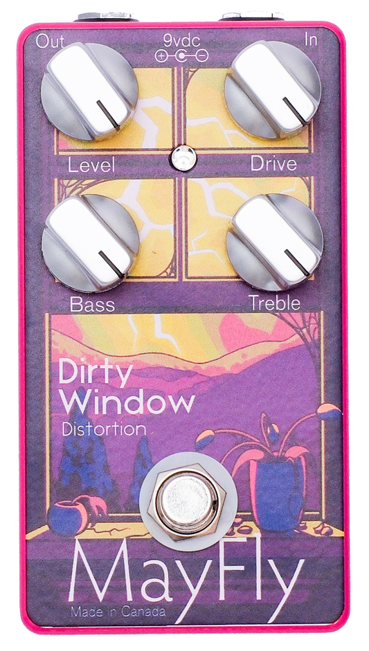 MayFly Audio Dirty Window Transparent Distortion Pedal
