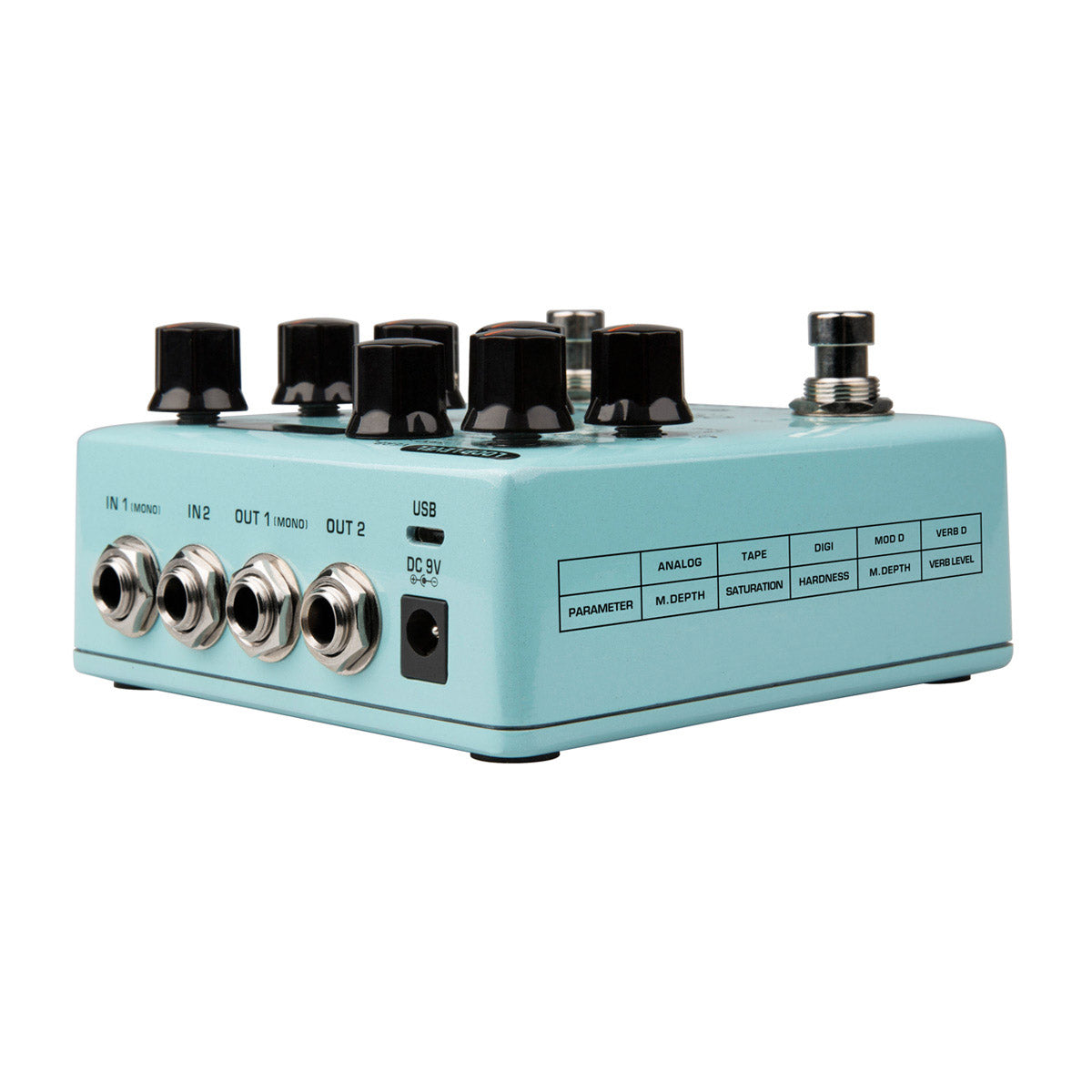NUX Duotime Dual Delay Pedal