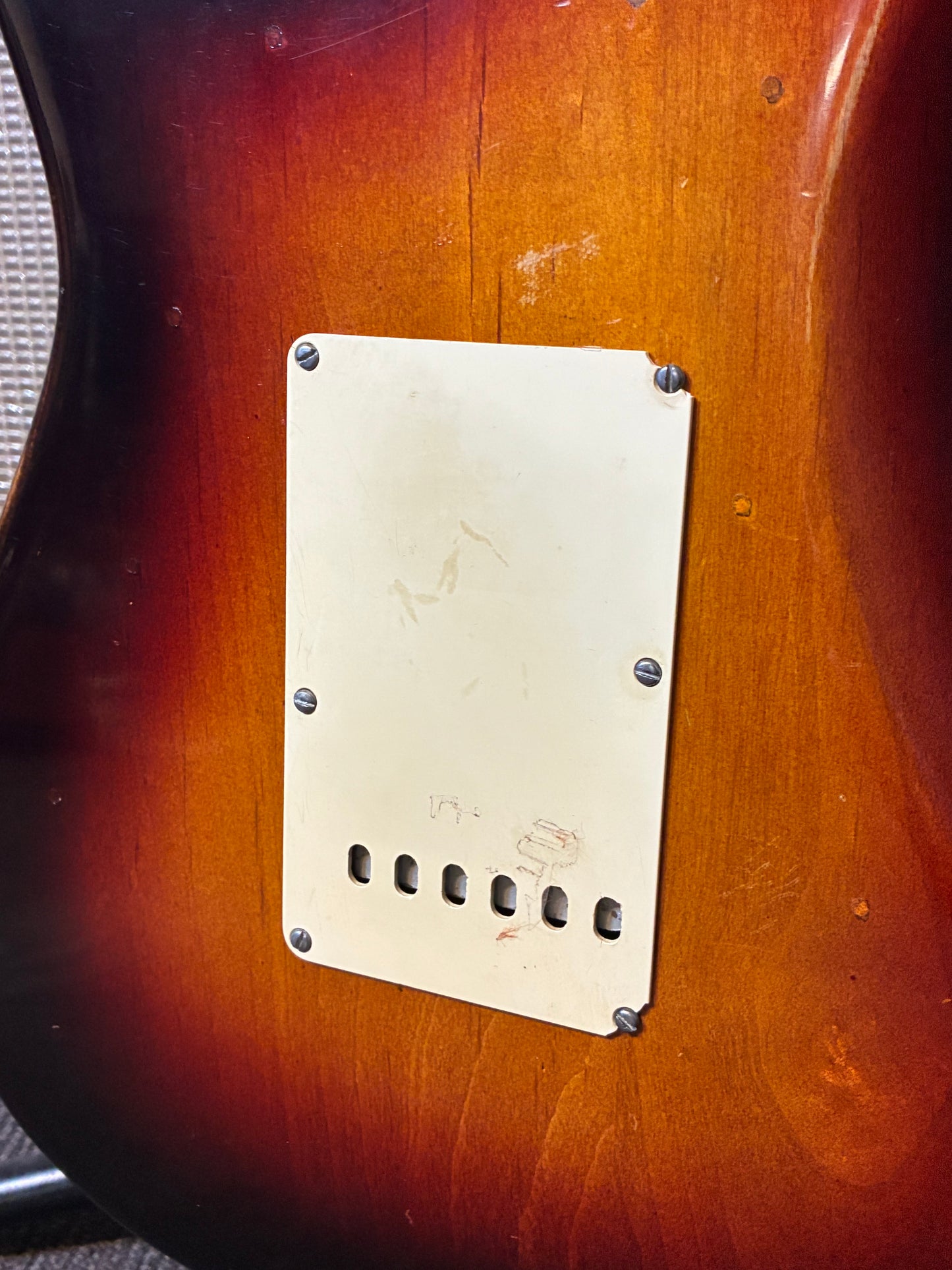 Fender Pre-CBS Stratocaster Electric Guitar w/Case - Refinished Sunburst (1964)