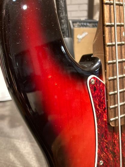 Squier Affinity Standard P-Bass Special - Antique Burst (2004)