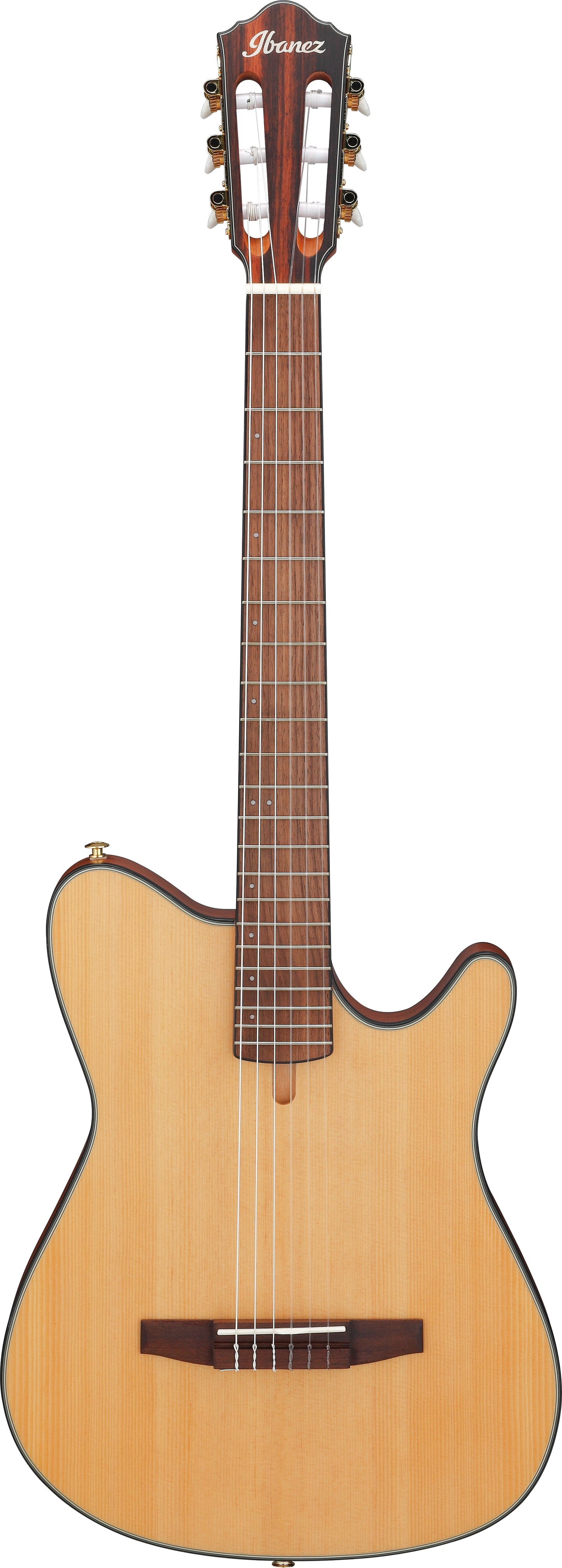 Ibanez FRH10N Acoustic/Electric Nylon String Guitar - Natural Flat