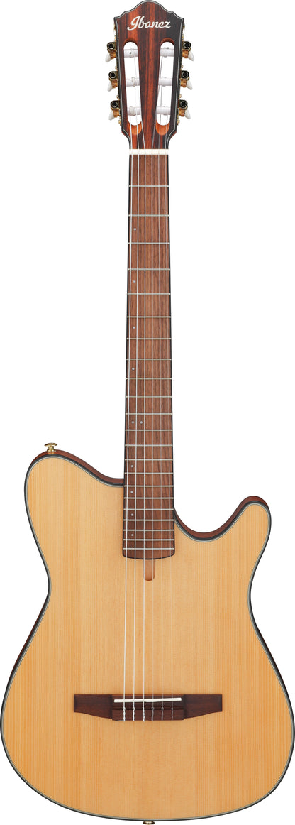 Ibanez FRH10N Acoustic/Electric Nylon String Guitar - Natural Flat