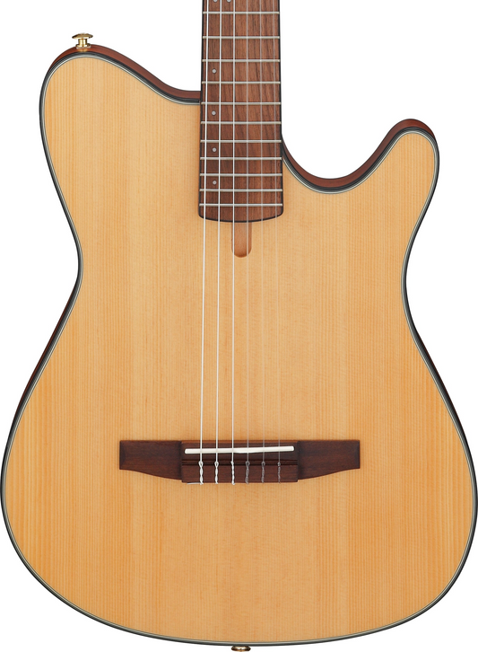 Ibanez FRH10N Acoustic/Electric Nylon String Guitar - Natural Flat