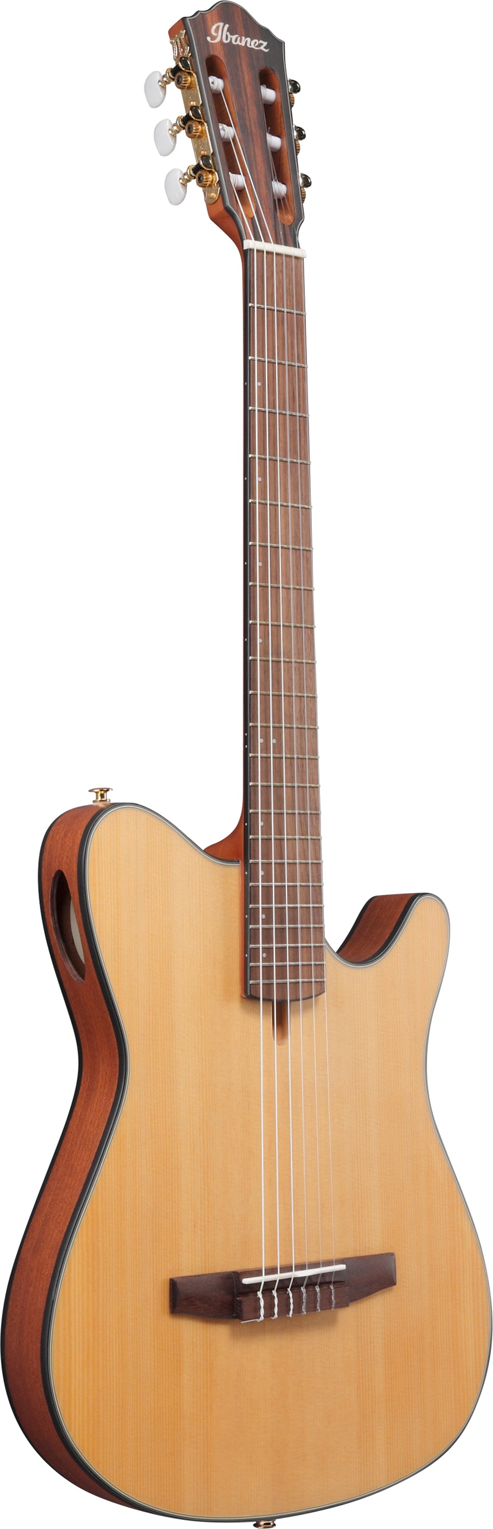 Ibanez FRH10N Acoustic/Electric Nylon String Guitar - Natural Flat
