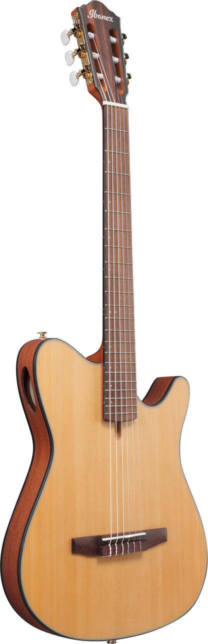 Ibanez FRH10N Acoustic/Electric Nylon String Guitar - Natural Flat