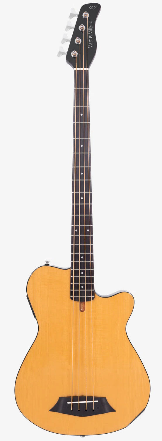 Sire Marcus Miller GB5 4-String Fretless Acoustic/Electric Bass Guitar - Natural