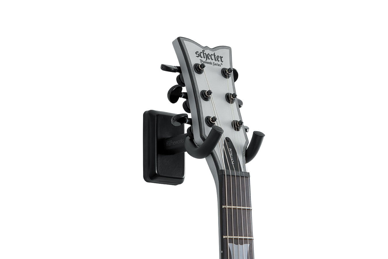 Gator Wall Mount Guitar Hanger - Black