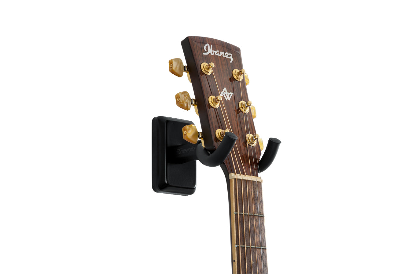 Gator Wall Mount Guitar Hanger - Black