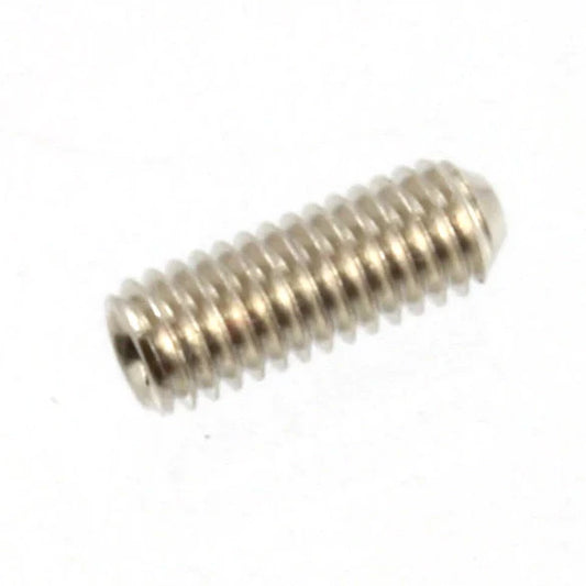 All Parts GS-0049 Hex Head Guitar Bridge Height Screws - Nickel - Pack of 12