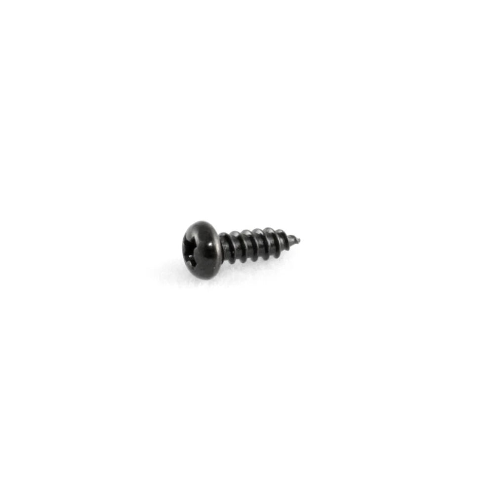 Allparts GS-3206 Truss Rod Cover Screws - Black, 8 Pack