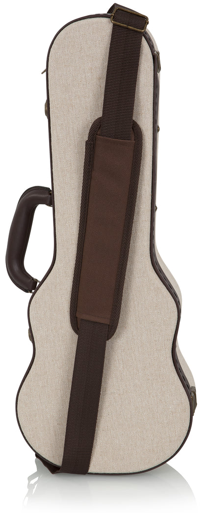 Gator Journeyman Soprano Style Ukulele Deluxe Wood Case