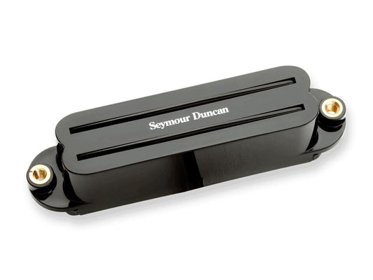 Seymour Duncan Hot Rails Neck/Middle Single Coil Sized Humbuckers for Strat - Black