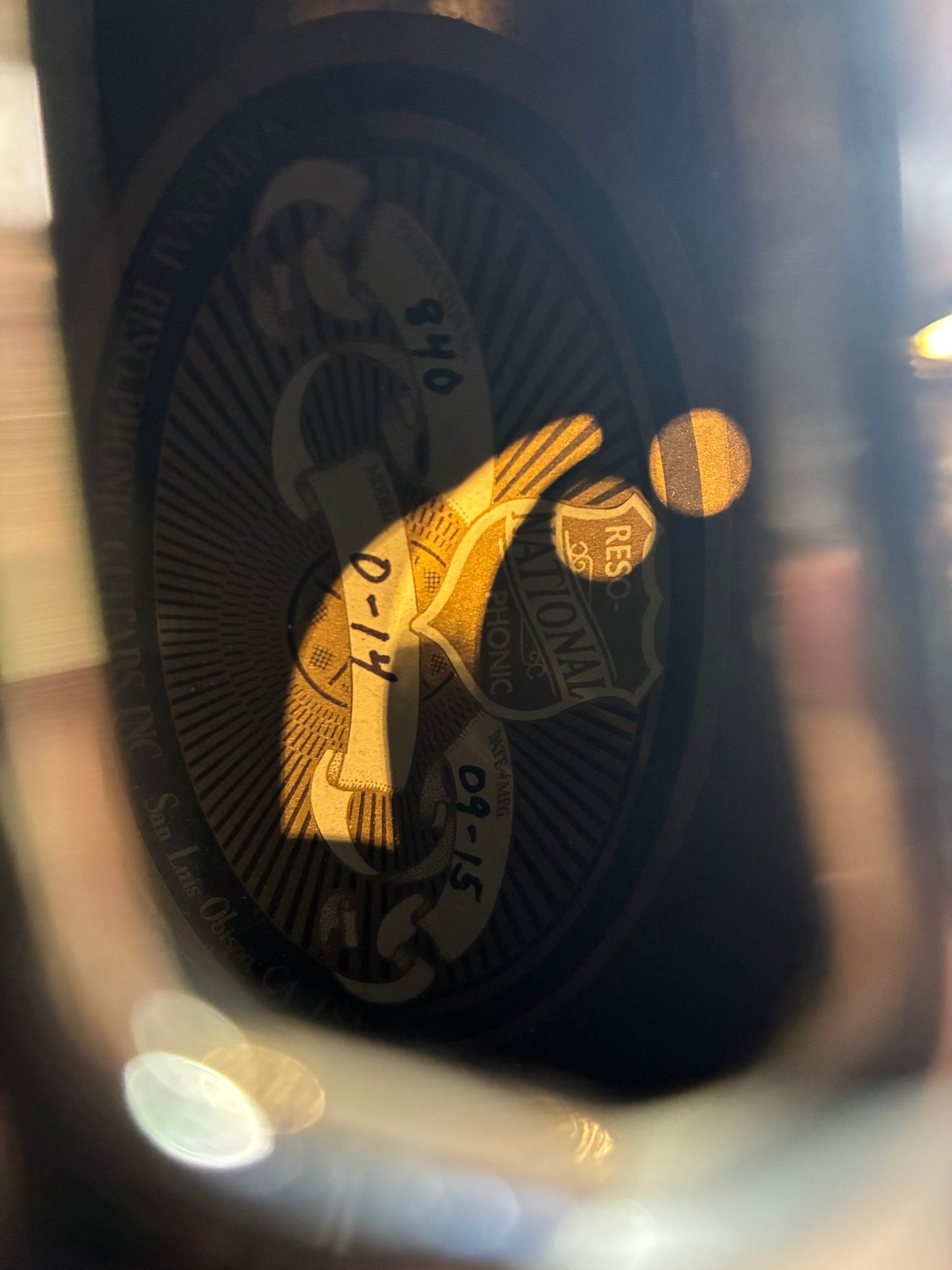 National 0-14 Resonator w/Case (2015)