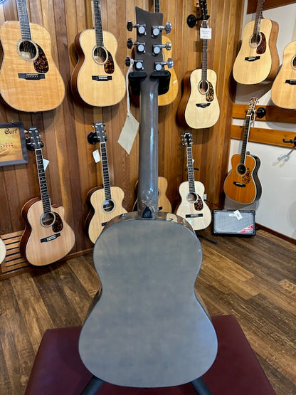 Beaver Creek BCTD601 3/4 Size Acoustic Guitar w/Gig Bag  - Transparent Grey