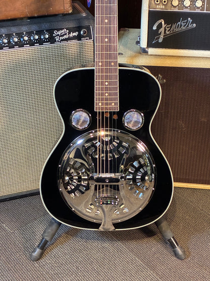 Regal RD-35BS Square Neck Resonator Guitar - Black