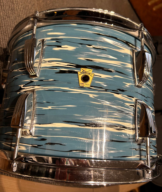 Ludwig 13"x9" Tom - Blue Oyster Pearl (1969)