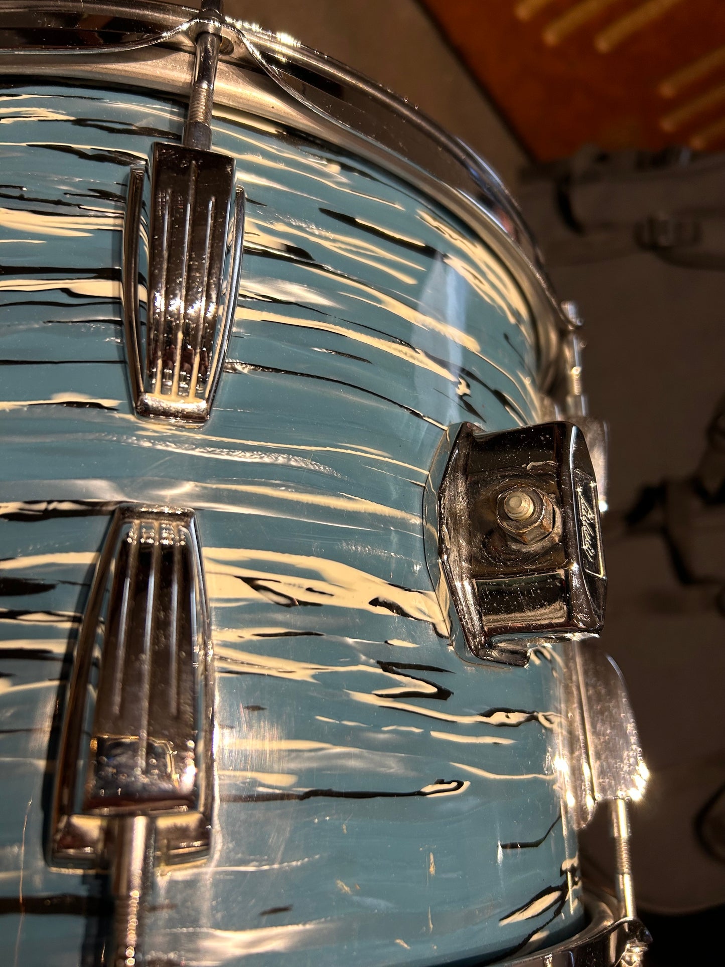 Ludwig 13"x9" Tom - Blue Oyster Pearl (1969)