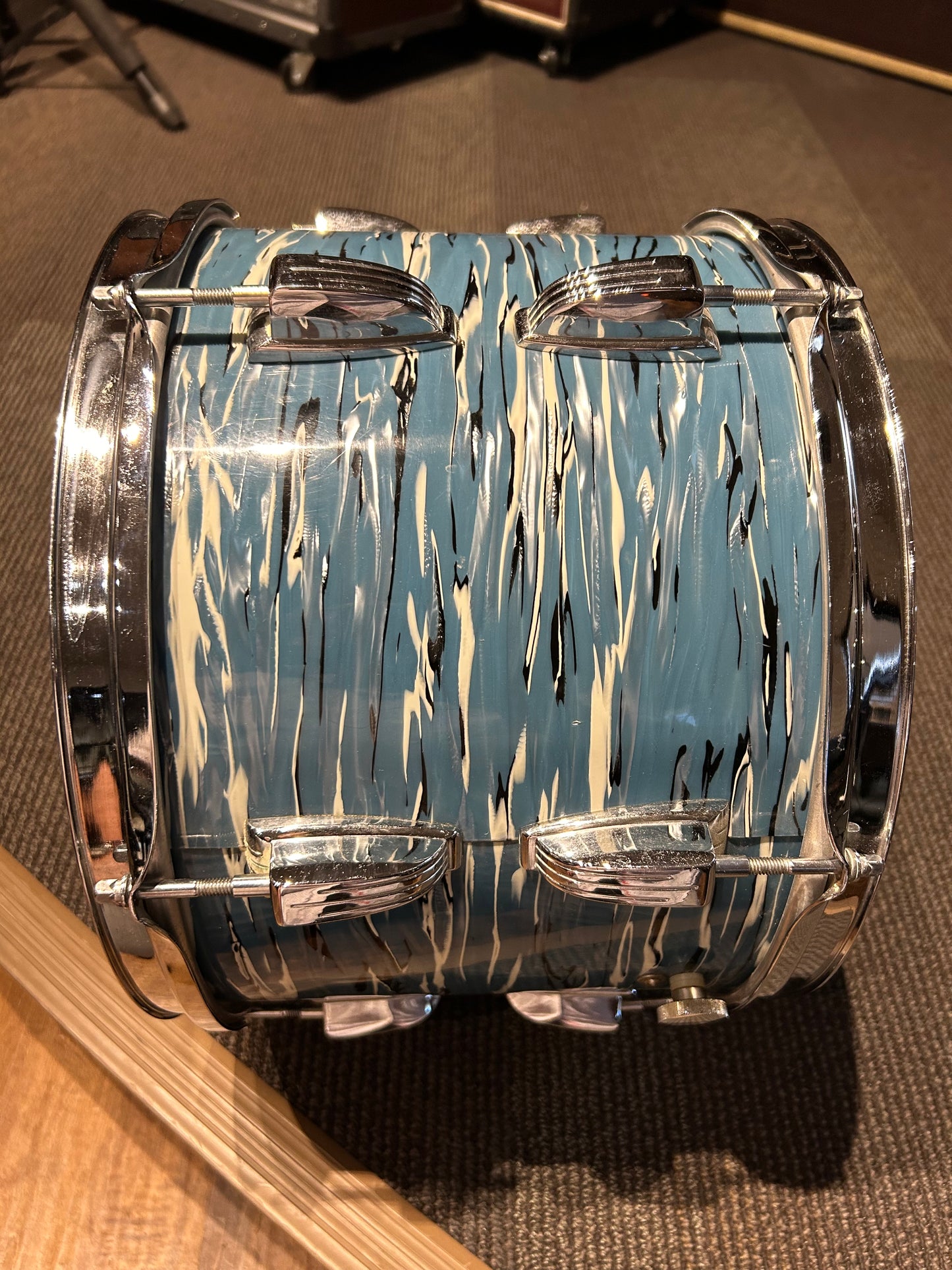 Ludwig 13"x9" Tom - Blue Oyster Pearl (1969)