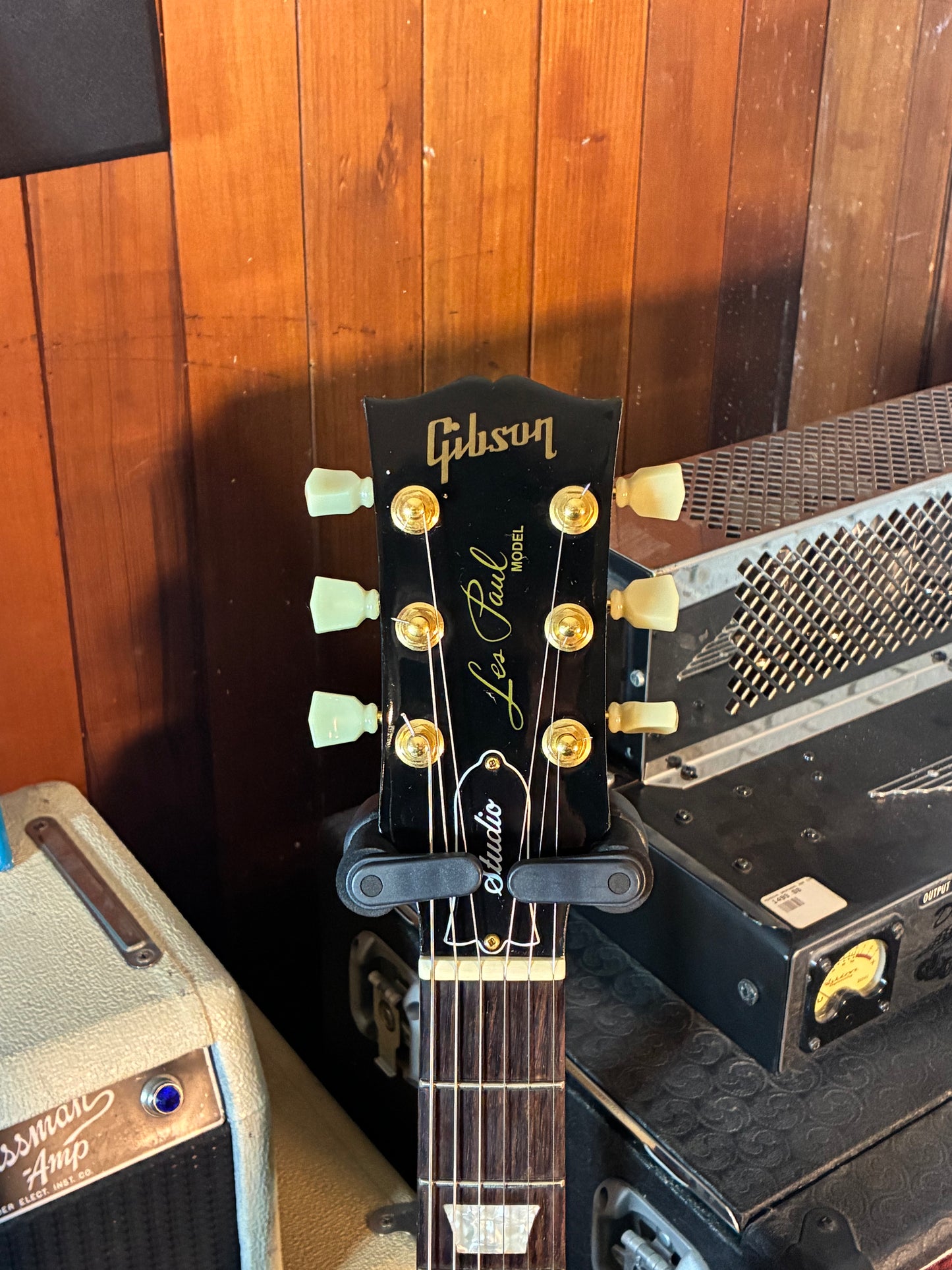 Gibson Les Paul Studio Electric Guitar w/Case - Ebony (1997)