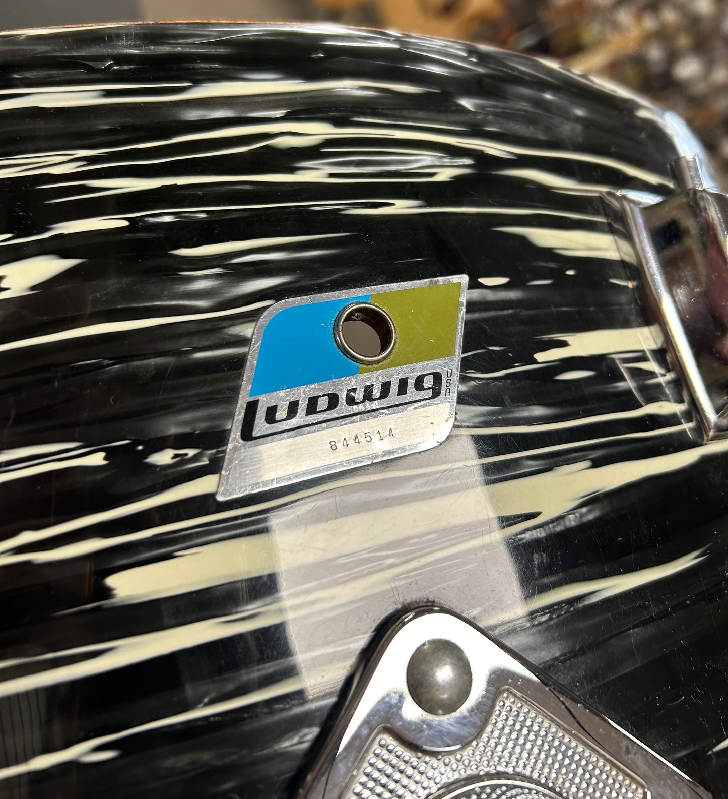 Ludwig 3-Piece Shell Pack - Oyster Black Pearl (1969-1971)