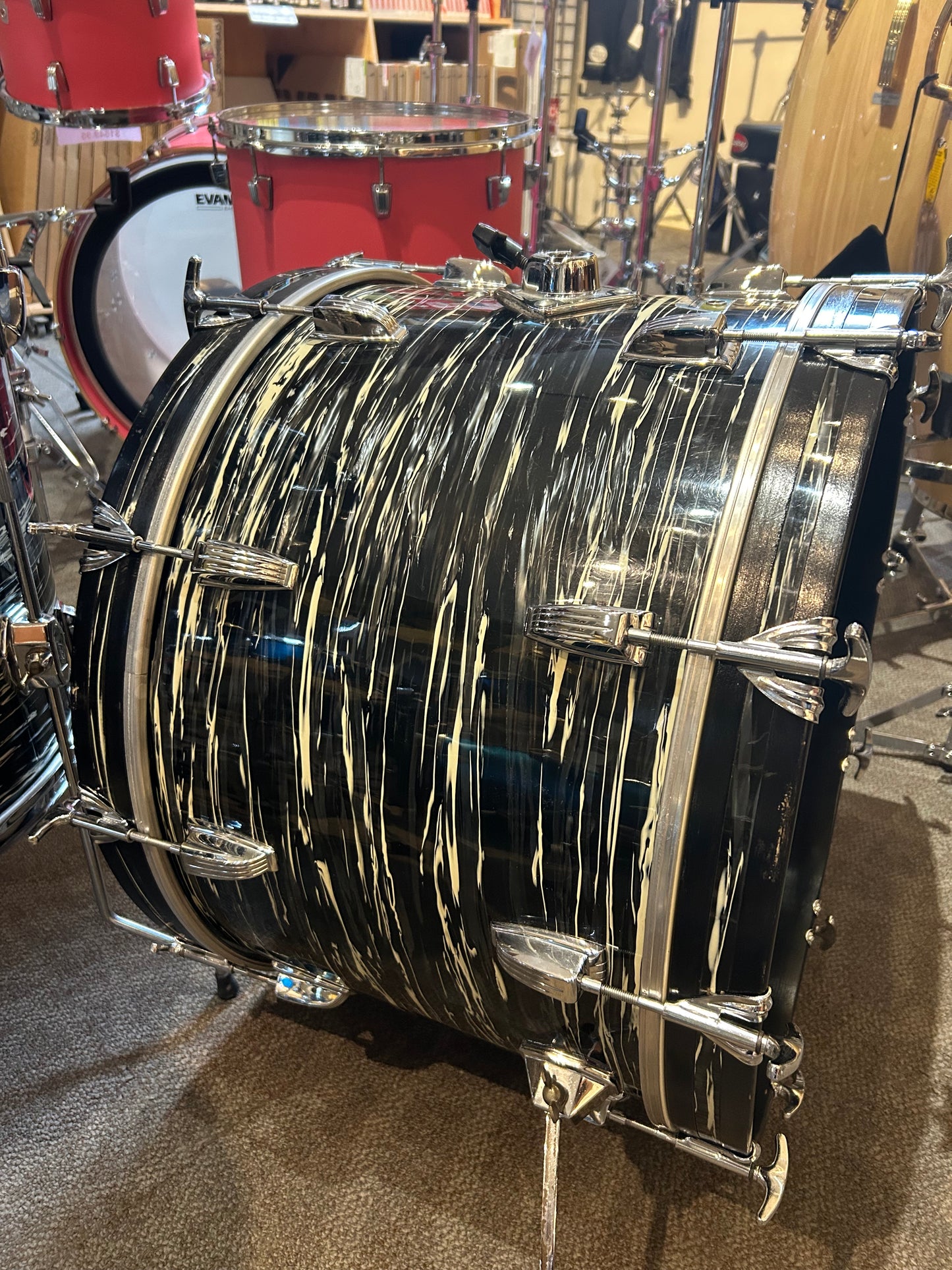 Ludwig 3-Piece Shell Pack - Oyster Black Pearl (1969-1971)