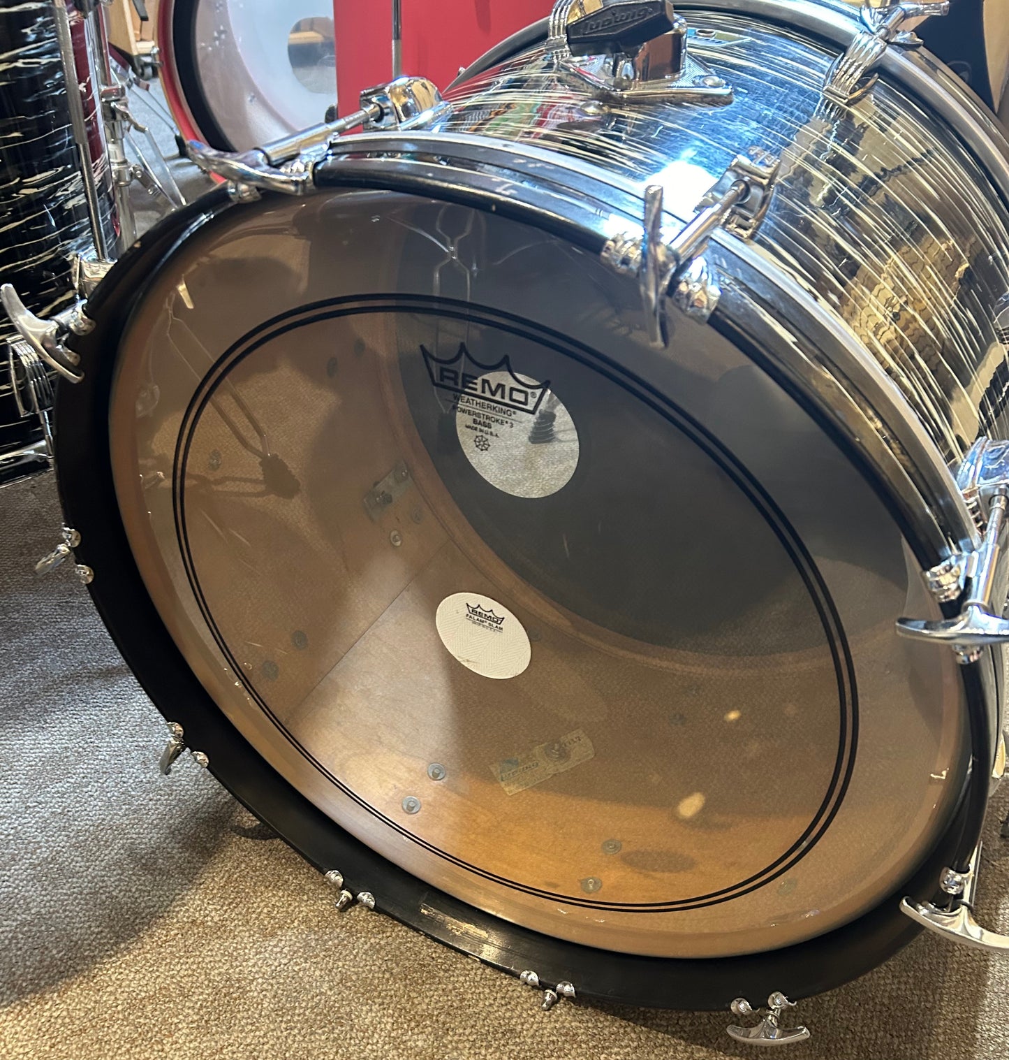 Ludwig 3-Piece Shell Pack - Oyster Black Pearl (1969-1971)