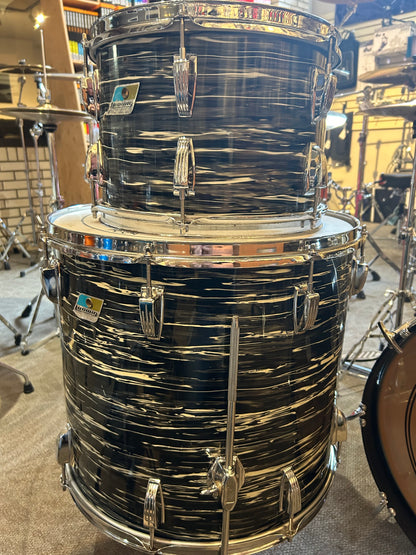Ludwig 3-Piece Shell Pack - Oyster Black Pearl (1969-1971)