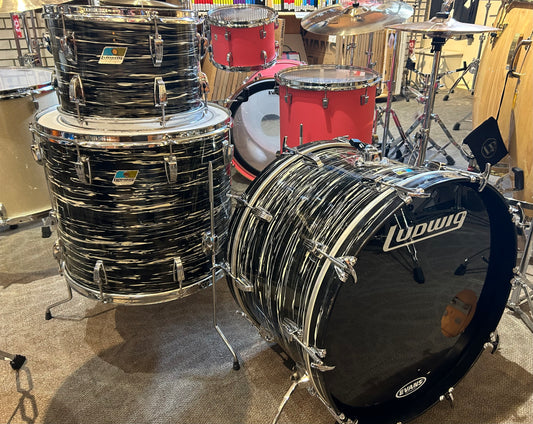 Ludwig 3-Piece Shell Pack - Oyster Black Pearl (1969-1971)