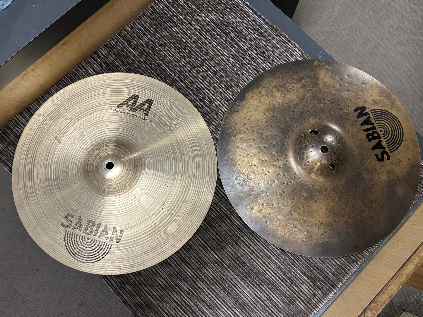 Sabian 14" AA Fusion Hi-Hats (Used)