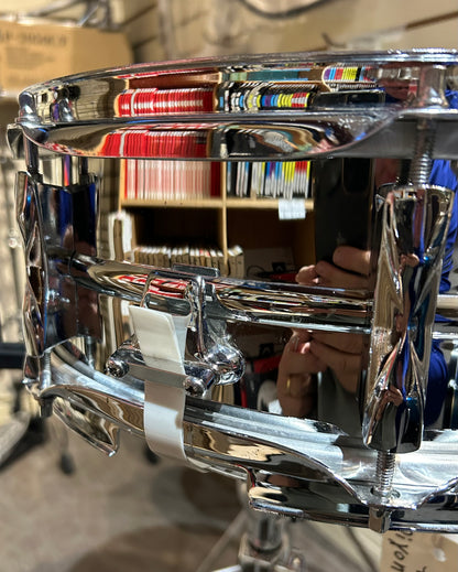 Premier 14"x5" 8 Lug Steel Snare Drum (Used)