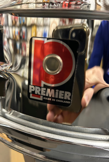 Premier 14"x5" 8 Lug Steel Snare Drum (Used)