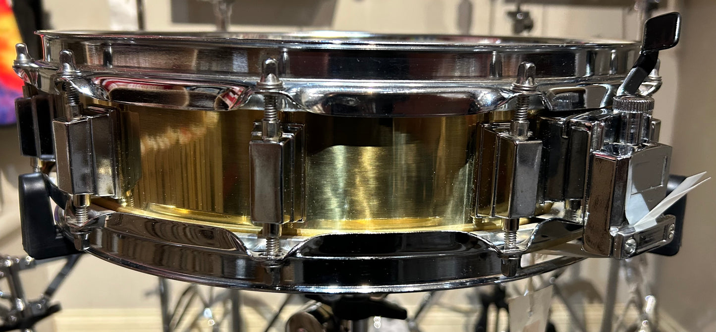 14"x3.5" Brass Piccolo Snare Drum (Used)