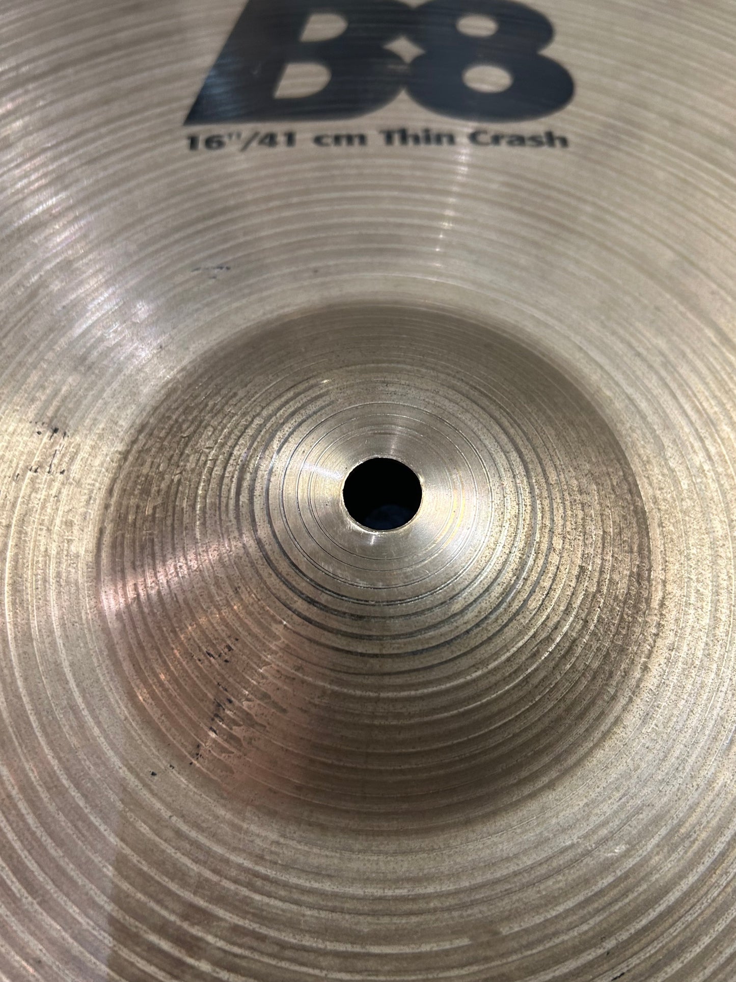 Sabian B8 16" Thin Crash Cymbal (Used)