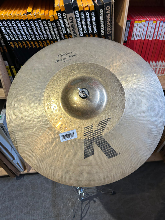 Zildjian 20" K Custom Hybrid Ride Cymbal (Used)