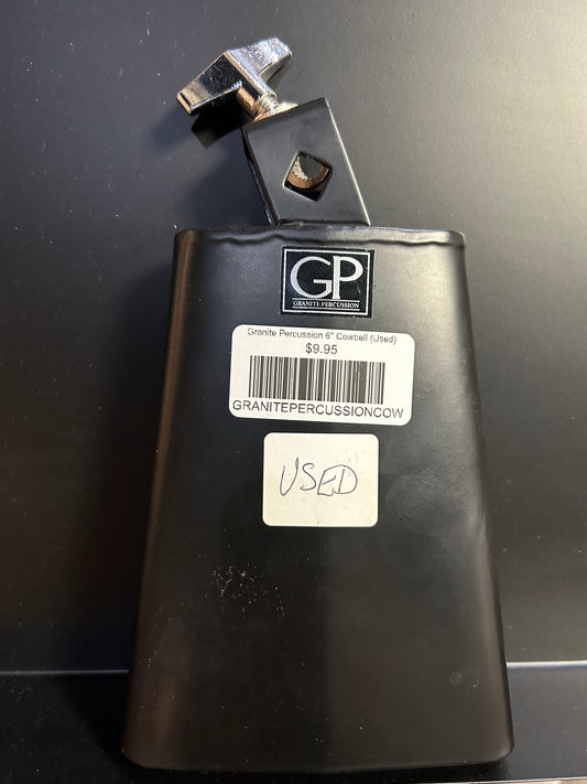 Granite Percussion 6" Cowbell (Used)