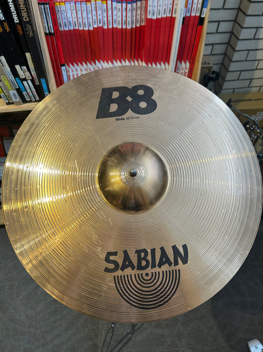 Sabian 20" B8 Ride Cymbal (Used)