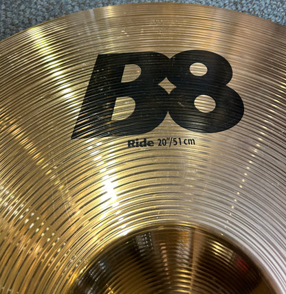 Sabian 20" B8 Ride Cymbal (Used)