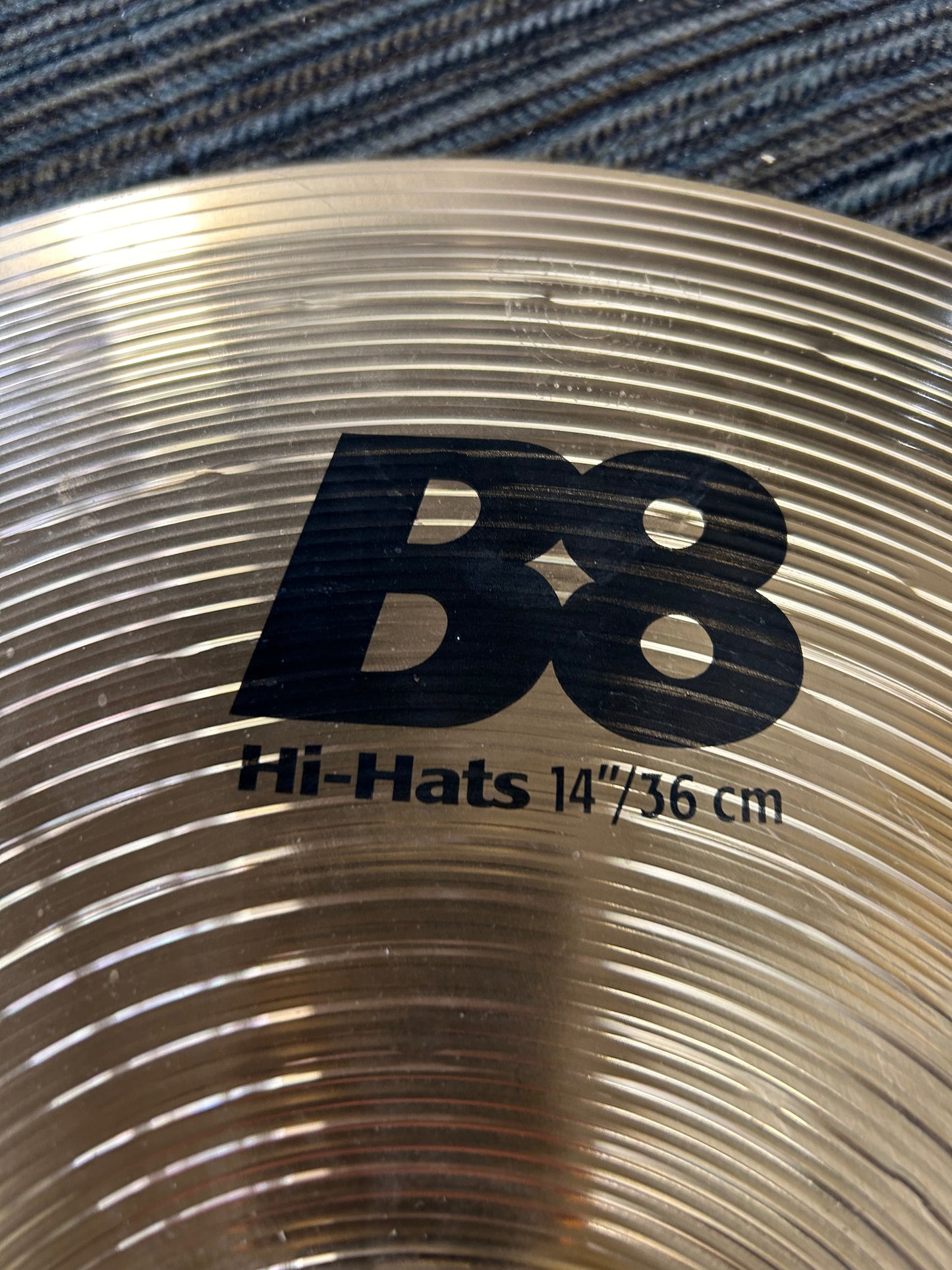 Sabian 14" B8 Hi-Hat Cymbals (Used)