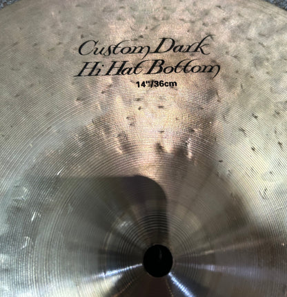 Zildjian K Custom Dark 14" Hi Hat Cymbals (Used)