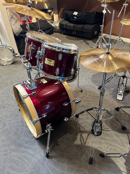 Mapex V Series 4-Piece Drum Kit w/ Hardware - Burgundy (Used)