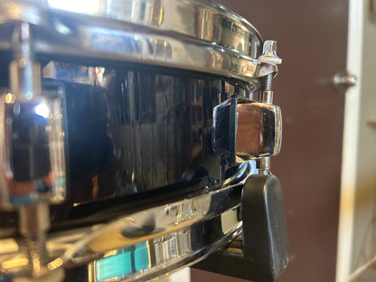14"x3.5" Wood Piccolo Snare - Black Lacquer Finish (Used)