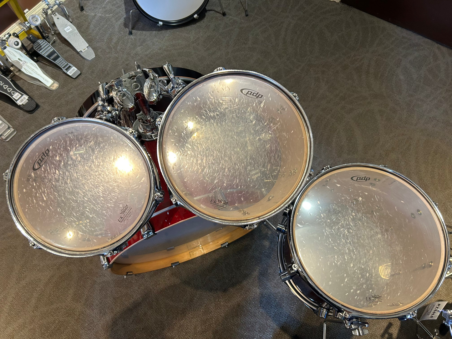 PDP M5 5-Piece Maple Shell Pack - Cherry To Black Fade (Used)