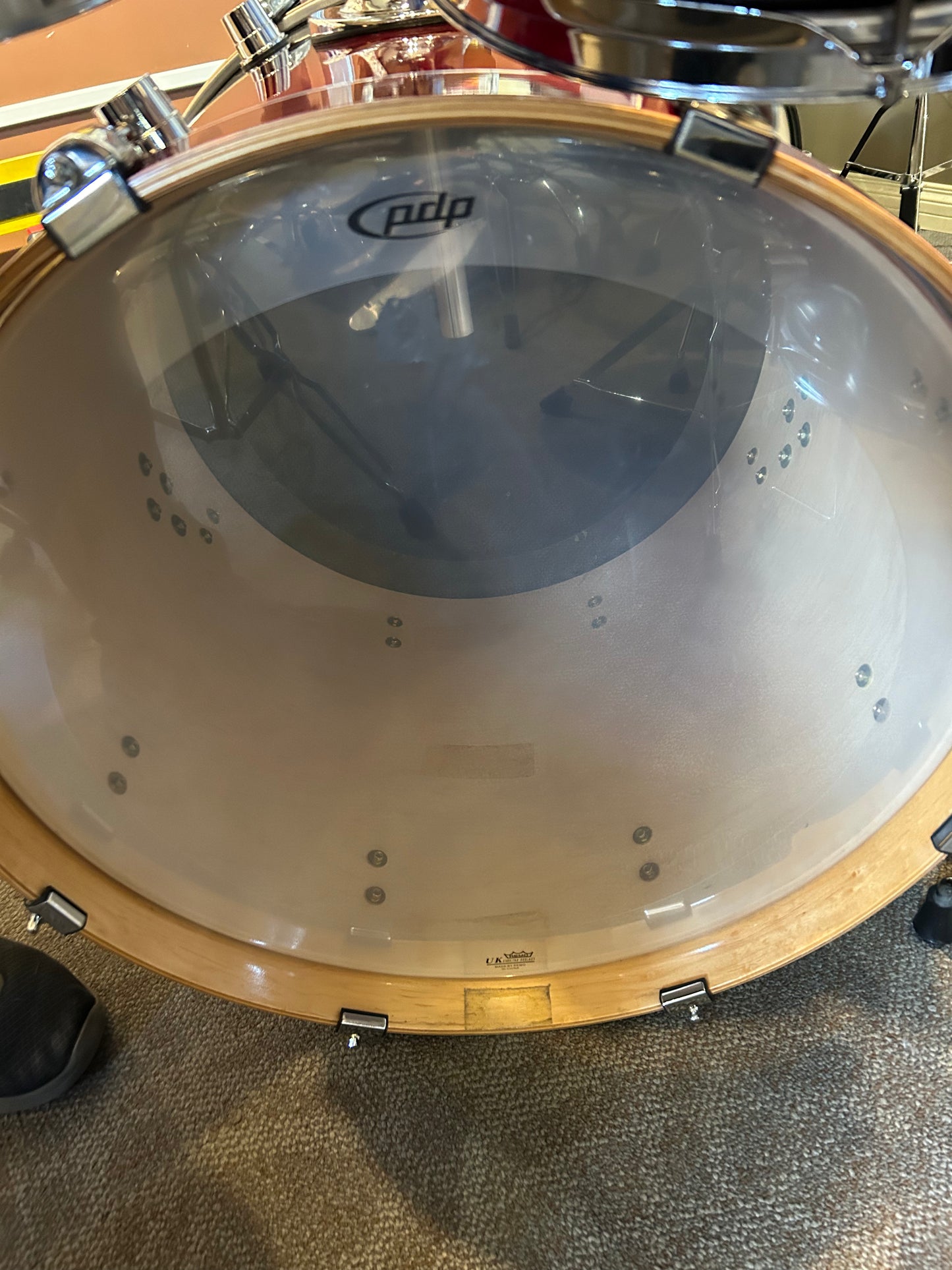 PDP M5 5-Piece Maple Shell Pack - Cherry To Black Fade (Used)