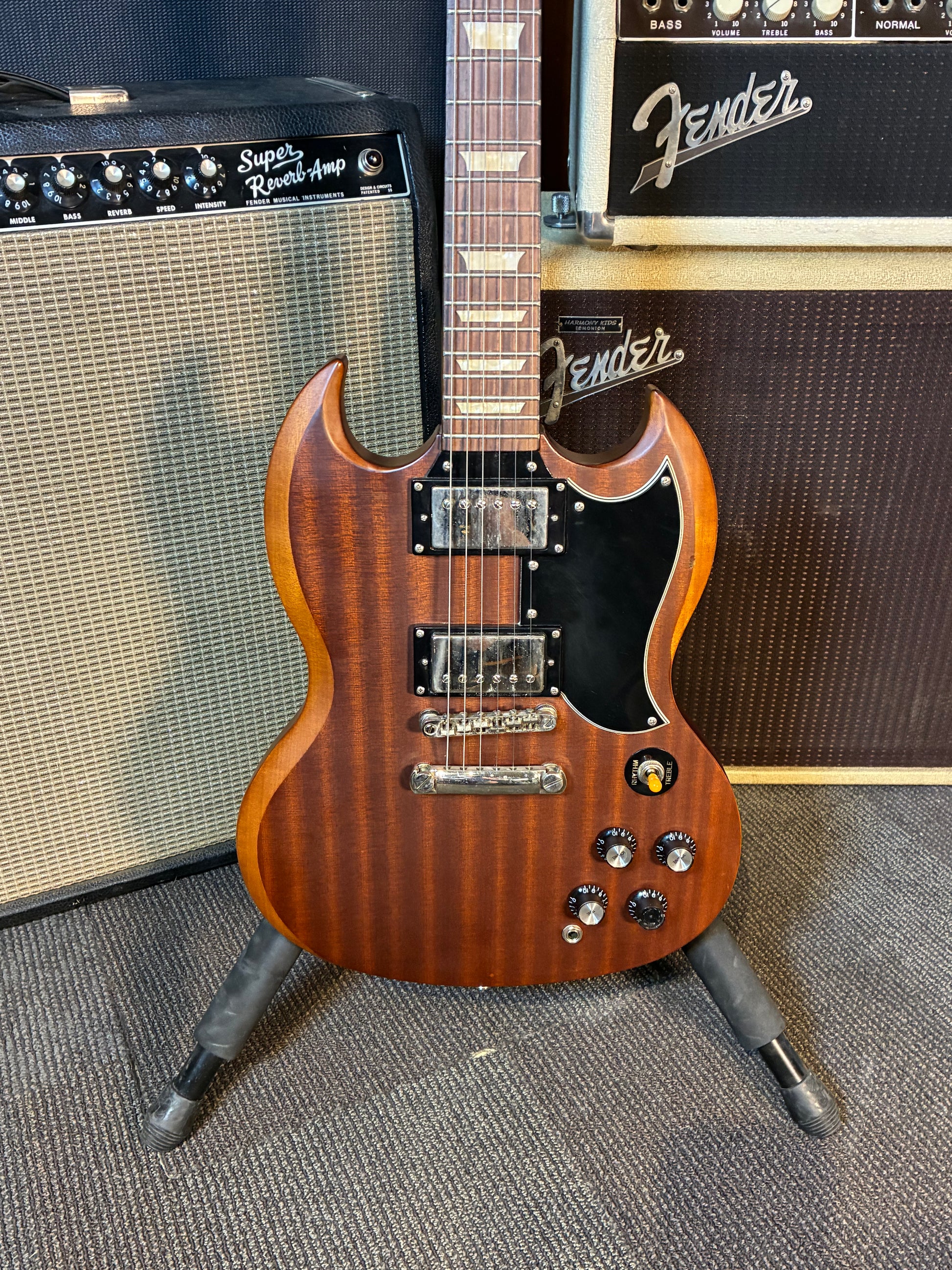 ギター epiphone SG Faded G-400 Worn Brown Epiphone SG G-400 Worn Brown (2009) - Guitar Compare